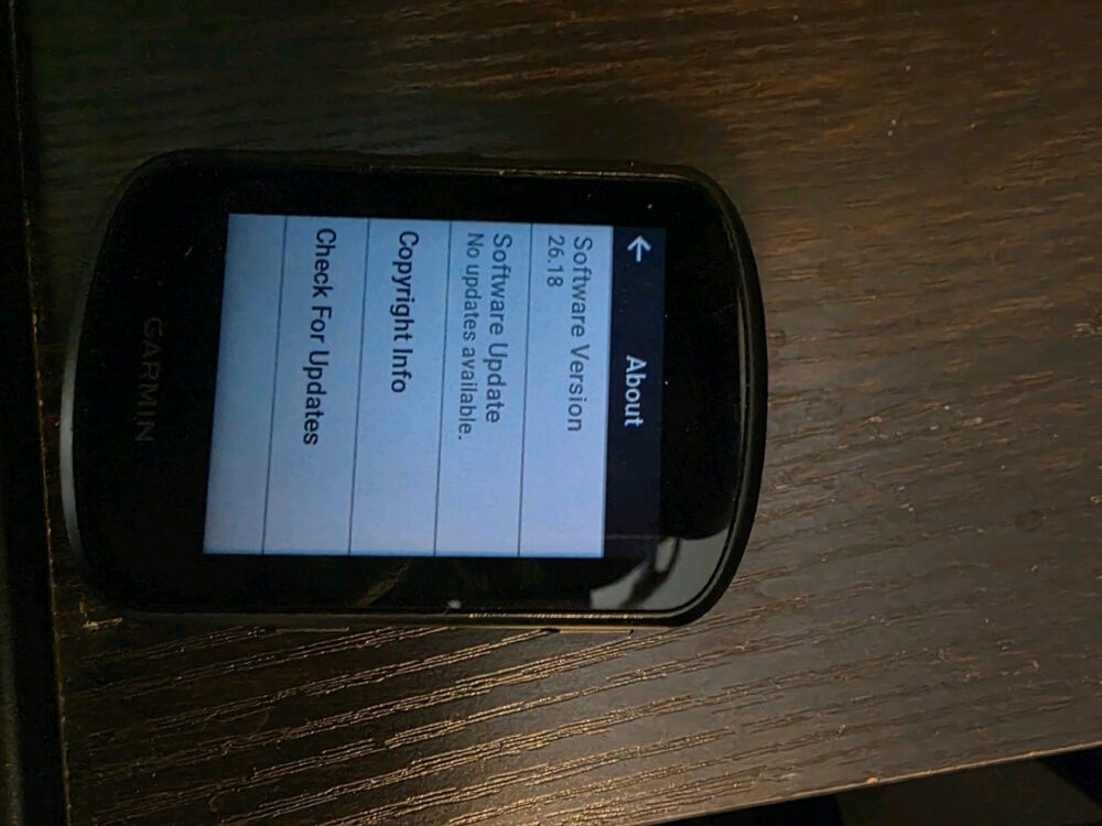 Garmin Edge 840